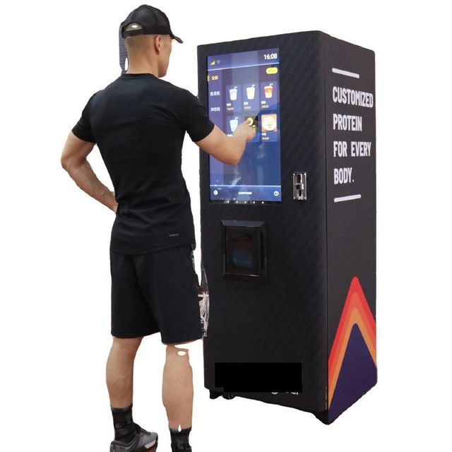 Protein Shake Vending Machine with Refrigeration and Automatic Drink Dispensing System - Image 4