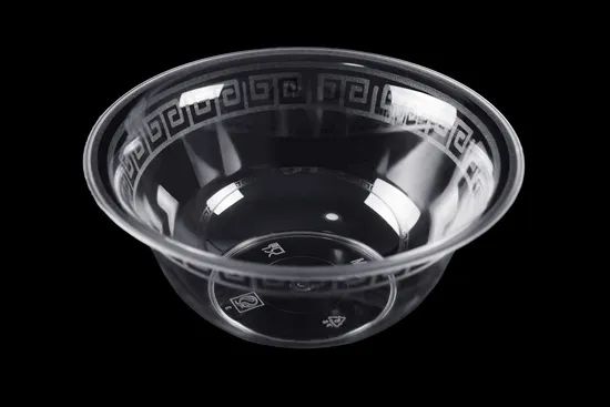 Disposable Transparent Plastic PS Food Bowl for Wedding Party Events - Image 2