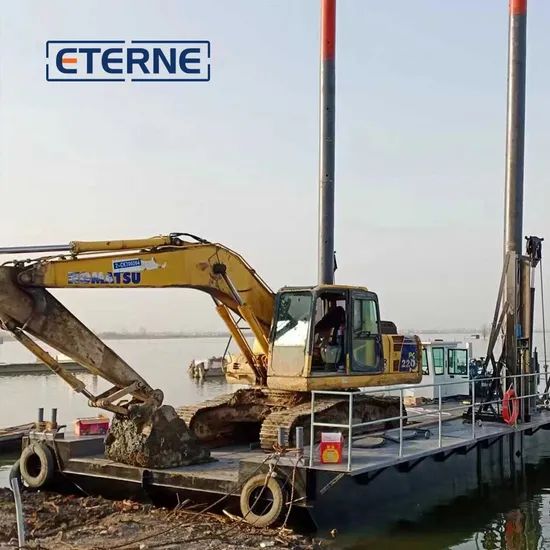 Eterne Container Size Steel Pontoons Modular Jack-up Barge Modular Pontoon Barge - Image 4