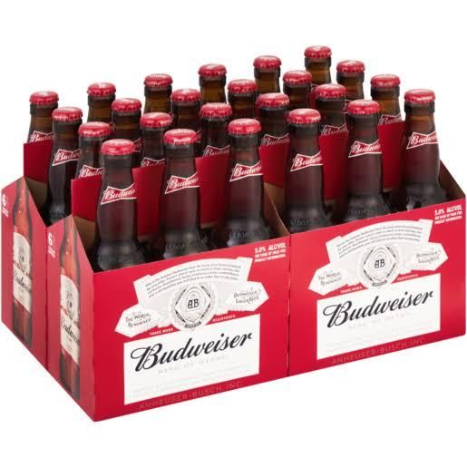 Wholesale Budweiser Lager Beer Bottles for export Shelf Life 12 months Packaging 24 bottles Net Weight 0.33 L, 0.5 L Brand Name Budweiser Lager Beer - Image 3
