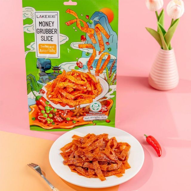 LAKEXIXI Grain Snacks Latiao Spicy Strips Halal Chinese Weight 26g Form China Weight (kg) 92g Type Grain Snacks Packaging Type Bag - Image 5