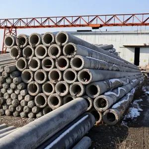 High Stability Concrete Power Pole Strong Foundation - Image 1