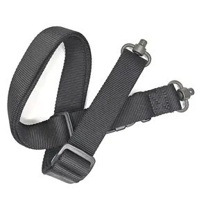 S-BD05 Black 2mm Nylon Gun Sling 125Inch QR Swivels MOQ800 Color Black Thickness 2mm Material Nylon HS Code 56090000 Model NO. S-BD05 - Image 2