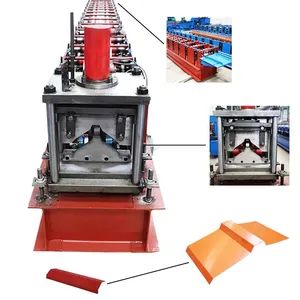 Roof Ridge Cap Forming Machine Roll Forming Machine Metal Roof Ridge Cap Making Machine - Image 2