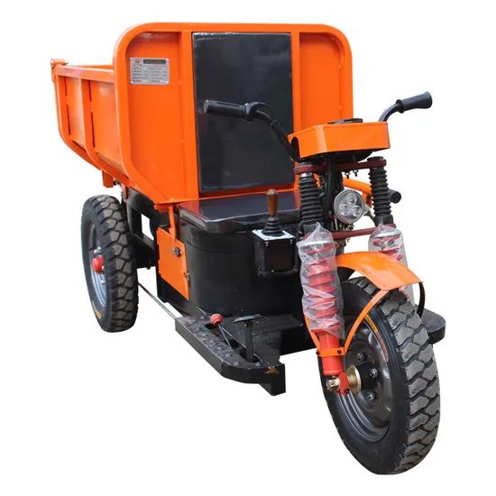 Electric Motorized Motorcycle Construction Tricycles Cargo Motor 1500W Origin Henan Color Orange Body Type Open Model NO. - Image 4