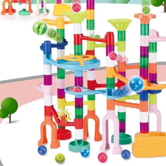 Track Building Block Set Construction Assembly Educational Toys for Kids - Image 5