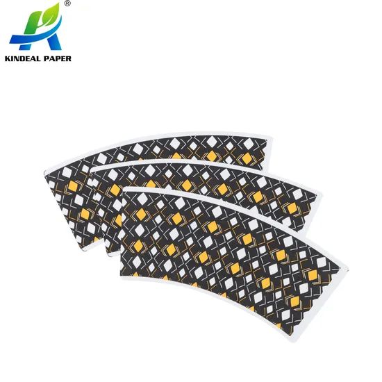 Print Raw Material Paper Cup Fan PE Coated Paper Ice Cream Packaging Paper - Image 4