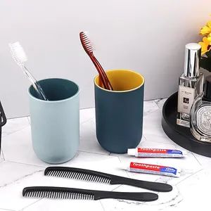 Toothbrush, Comb, Toothpaste, Hotel Amenities Set for Travel Style 3 in 1 Handle PP, PS Trademark E&O Function Clean Model NO. - Image 1