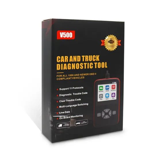OBD2 Scanner Heavy Duty Truck Scanner Car Code Reader Diesel Diagnostic Tool - Image 2