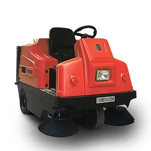 Commercial Parking Lot Ride-on Electric Road Floor Sweeper with ISO CE - Image 2