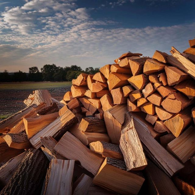 Wholesale hardwood firewood solution with oak beech and mangrove logs offering reliable long burning heat perfect for commercial kitchens home use and anyone needing premium fuel quality - Image 3