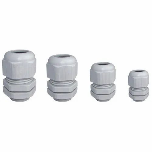 PVC Pg Gland Color White Material PVC Thread Model PG 7 Size Range Pg 7 To Pg - Image 1