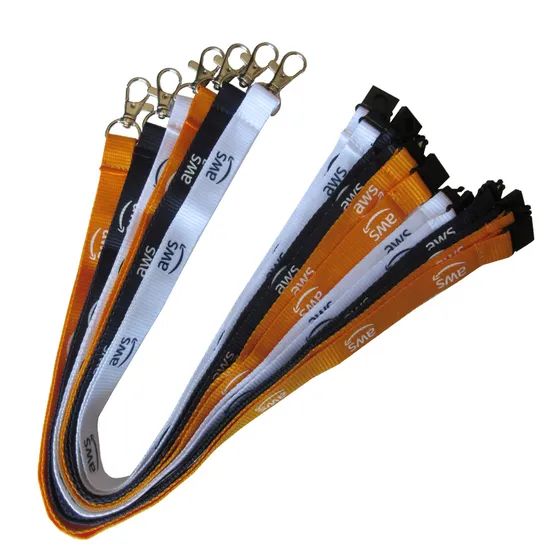 Manufacturer Custom Logo Personalized Neck Strap Keychain Nylon Lanyards with Logo Custom Polyester Lanyard - Image 5
