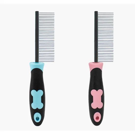 Custom Logo Dog Comb Stainless Steel Pet Comb - Image 2