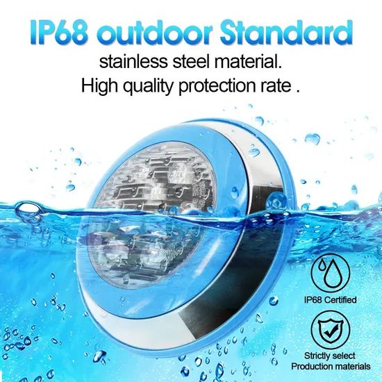 Stainless Steel RGB Pool Lights Underwater Fountain LED Swimming Pool Lights - Image 4