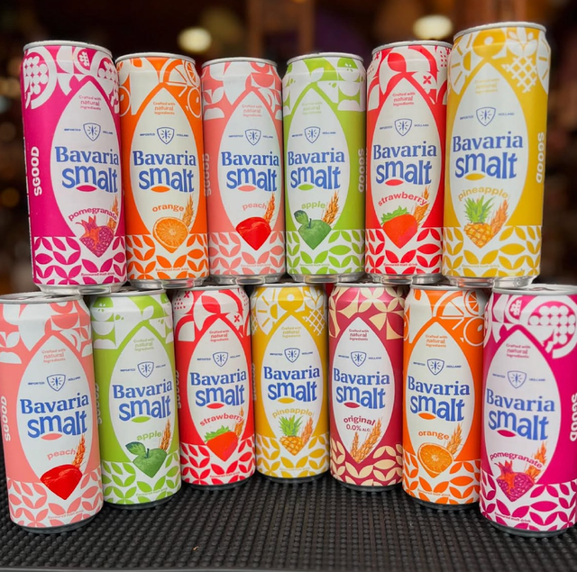 NON-ALCOHOLIC BEVERAGES Bavaria Smalt 0.0% – Premium Malt Drink 330ml Cans On Sale - Image 1