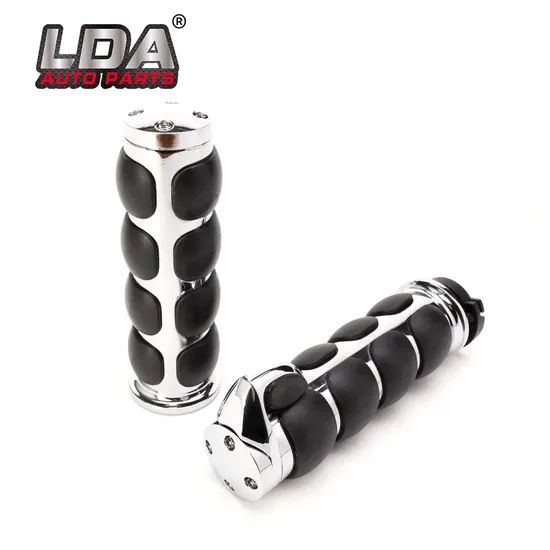 Universal Motorcycle Hand Grips for 1" / 25mm Handle Bars - Image 3