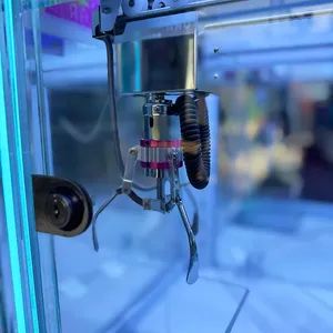 Large Fully Transparent Claw Machine for Self-Service Snack Grabbing Commercial Street Placement Unmanned Qr Code Doll Machine - Image 5