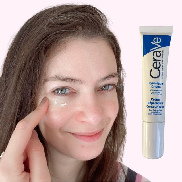 Gentle CeraVe Eye Cream For Dry Under Eye Skin With A Moisturizing Formula That Fits Easily Into Your Morning – product photo 4, product detail gallery