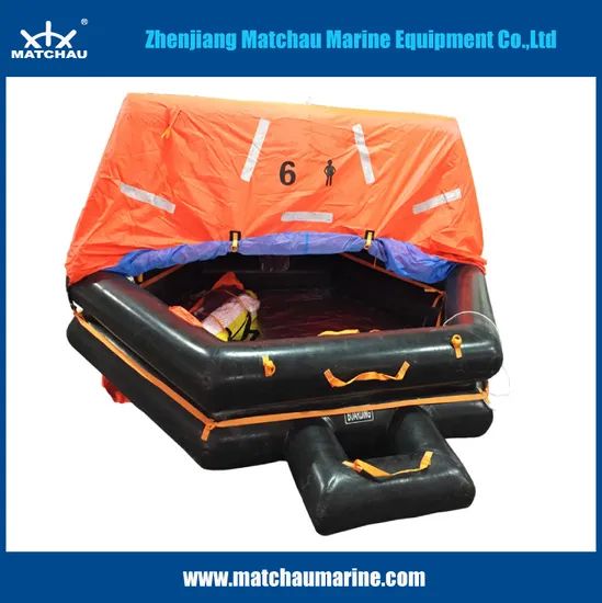 12 Person Lifesaving Self Righting Inflatable Life Raft Approved by Solas - Image 5