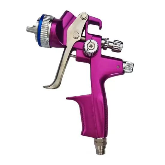 Alu. Body Air Paint Spray Gun HVLP Auto Refinish Lvmp Origin China Coating Paint Condition New Air Inlet 1/4" Finish - Image 6
