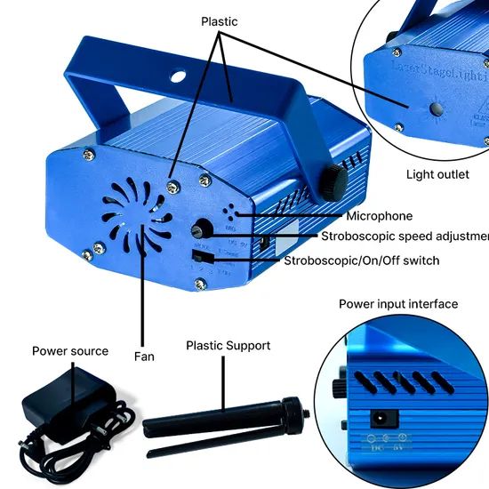 Mini Laser Stage Light for Christmas Ambient Party Entertainment Lighting - Image 6