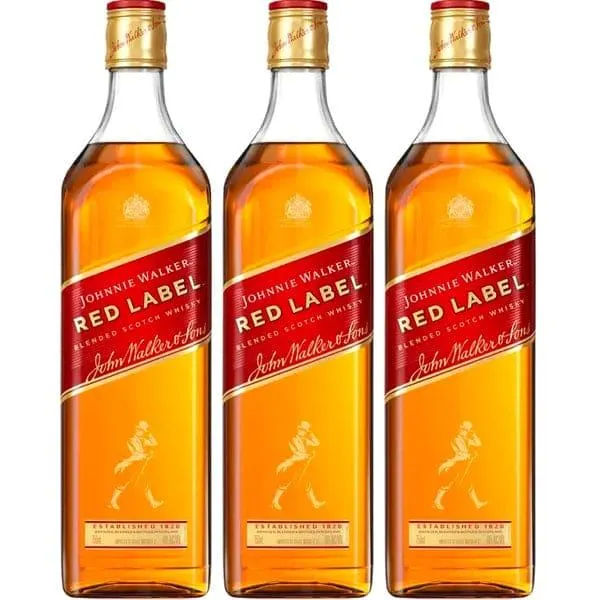 JOHNNIE WALKER ORIGINAL RED LABEL 750ml Blended Scotch Whisky - Image 2