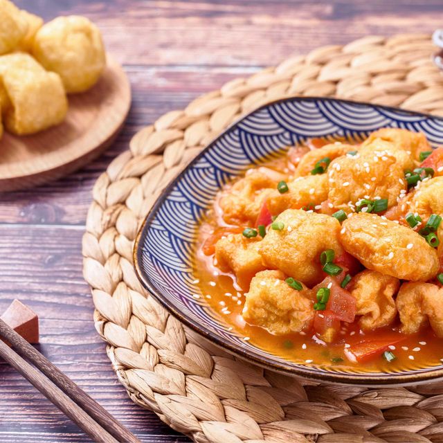 ISO Certified Weiyang Brand Fried Tofu Puff Oiled Bean Curd Oily Dry Tofu Puff Fried Sufu - Image 3
