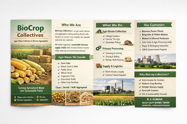 AGRICATURAL WASTE 1 Grade QUALITY Feature ALL AGRI WASTE Packaging BAGS ARE LOOSE - Image 3