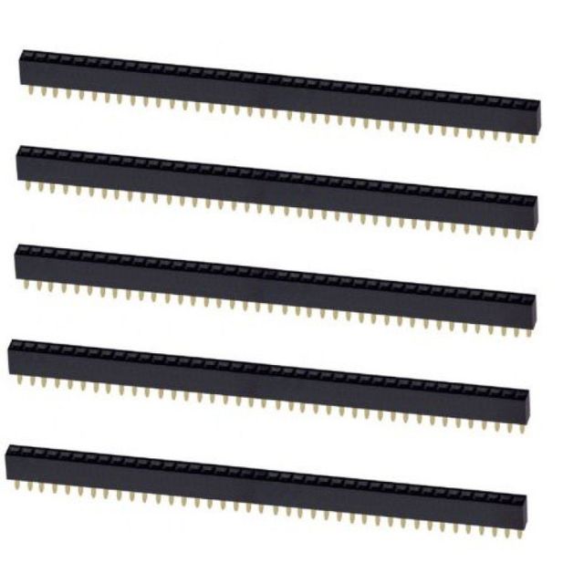 2mm Pitch Female Berg Strip Connector Brand MSN Pin Height 2.2 mm Number of Pins 40 Strip width 2.49 mm Strip Length 80.60 - Image 1