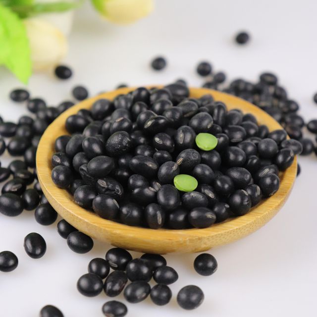 New Crop China Original Dried Black Bean With Green Kernel Black Soybean For Exporting - Image 4