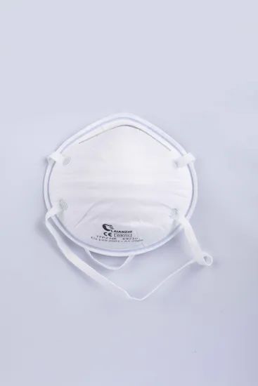 FFP2 Masks Self-Priming Filter Mask Wholesale Large in Stock Stock Yes Color White Origin China MOQ 10000 PCS Shape Folded, - Image 3