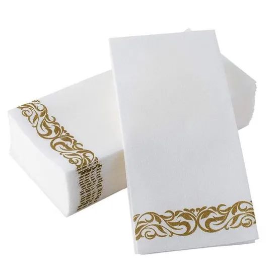 Luxury Hotel Disposable Printed Paper Napkins - Image 3