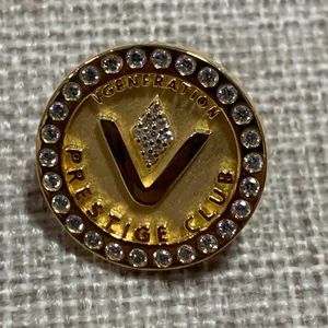 Customized Golden Plated Fashion Cuff-Links MOQ 1000PCS Stock Stock Shape Round Origin China Logo Customized Model NO. - Image 2