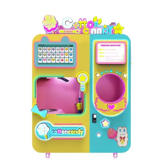 Customizable Mobile Cotton Candy Vending Machine - Image 4