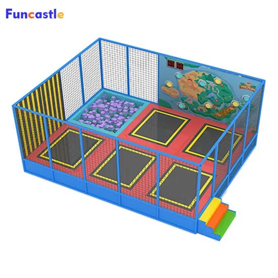 Custom Design Small Space Trampoline High Quality Kids Jumping Trampoline Safe Fun with Enclosure - Image 2