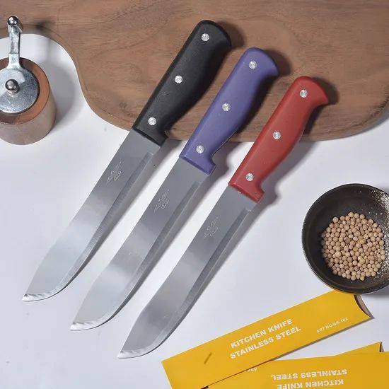 Kitchen Implements Meat Cutting Stainless Steel Chef Butcher Knives - Image 5