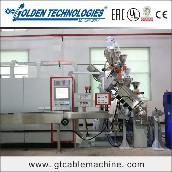 Building Wire Insulation Machine XLPE Cable Jacket Extrusion Machine ...