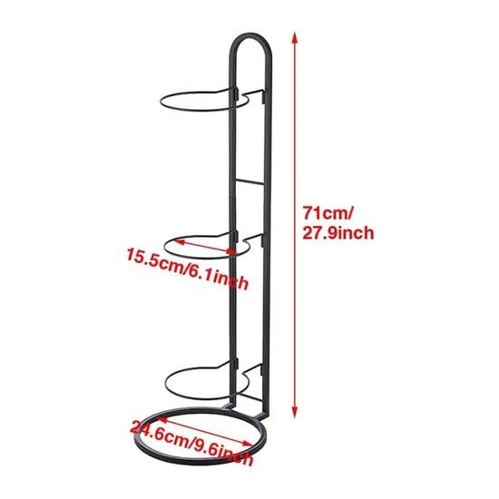 Basketball Storage Rack Stand Display Organizer for Sports Balls and Equipment Wyz23358 - Image 2