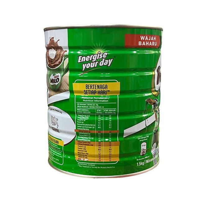 Best Selling Nutrition Chocolate Malt MILO ACTIV-GO Powder with 1.5Kg Provide An Efficient Release of Energy - Image 4