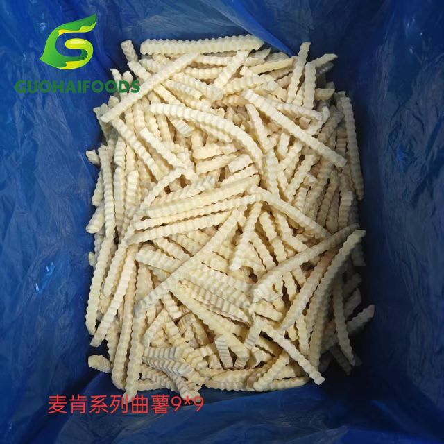 pre-frying factory price frozen french fries IQF/ frozen potatoes fries guohai frozen foods fruits and vegetables - Image 5