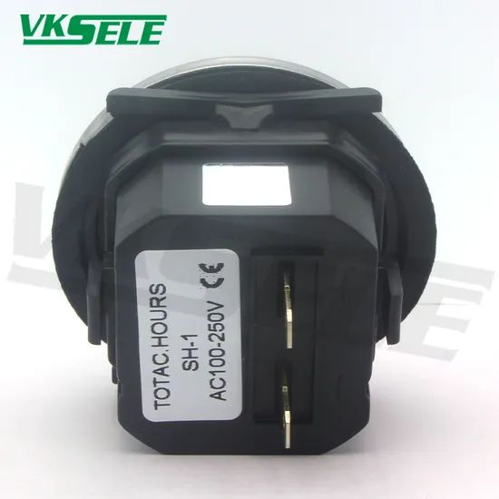 Mini Industrial Frequency Counter Meter with Silver Border Model Sh-1 Power 0.3W Origin Wenzhou Model NO. SH-1 Certificate - Image 5