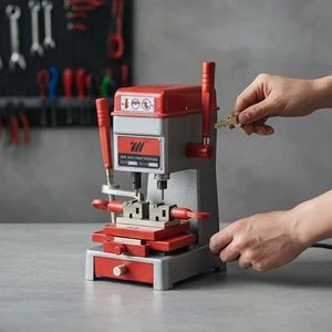 Jingzhun Precision Vertical Key Cutter 110V/220V Locksmith Tool - Image 1
