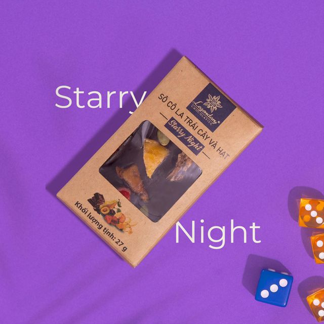 Best Product Chocolate Minibar Strawberry Flavor Fruits and Nuts Starry Night Color Chocolate bar Box Made in Viet Nam - Image 4