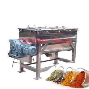 Industrial Ribbon Blender Mixing Machine with Platform Origin China Condition New HS Code 847410 Warranty 12 Monthes Model NO. PLLD 2000 - Image 1