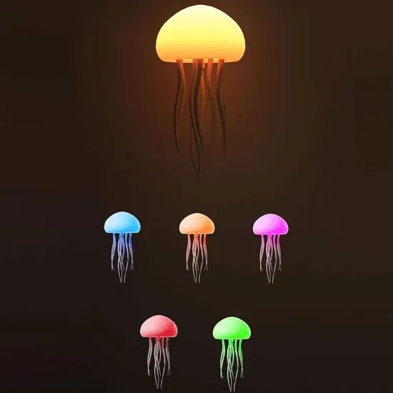 Jellyfish LED Floating Lamp Flexible 16-20W Pullswitch E27 IP65 CE 1Y - Image 2