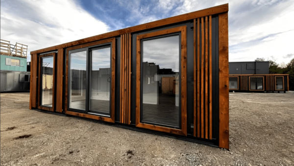 24ft x 10ft Site Office / Marketing Suite – Portable Office, Sales Cabin & Showroom - Image 2