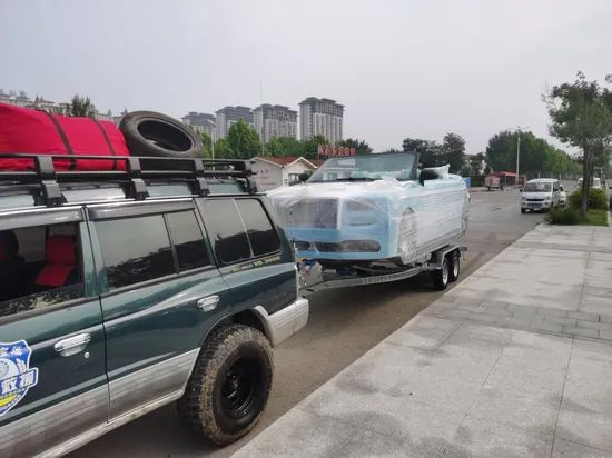 Water Sports Car Trailer Usage Goods Origin China Axle Number 2 Tire Number 4 Condition New ABS Without ABS Trademark - Image 4