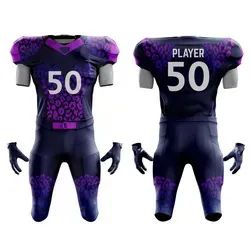 High Quality American Football Uniform New Design Custom American Football Uniform - Image 4
