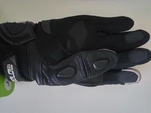 Moto-Boy Leather Motorcycle Riding Gloves MB09-G004 Color Red Size M-3XL Style Plain Gender Unisex Specification CE Age Group - Image 4